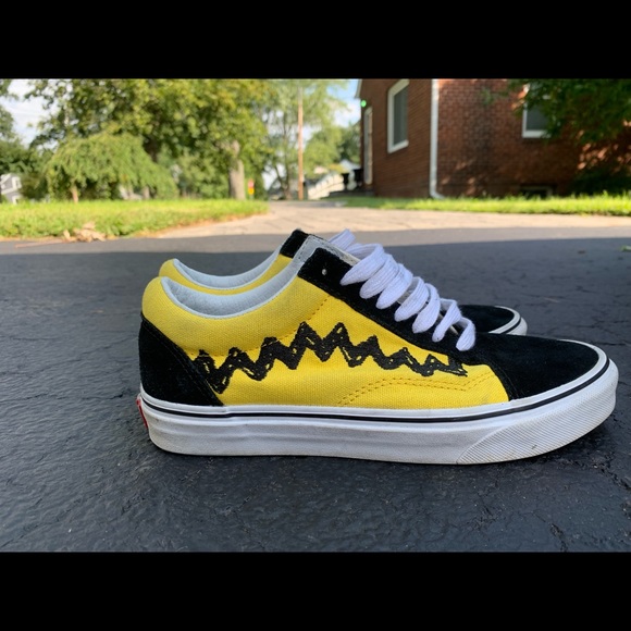 charlie brown vans size 11